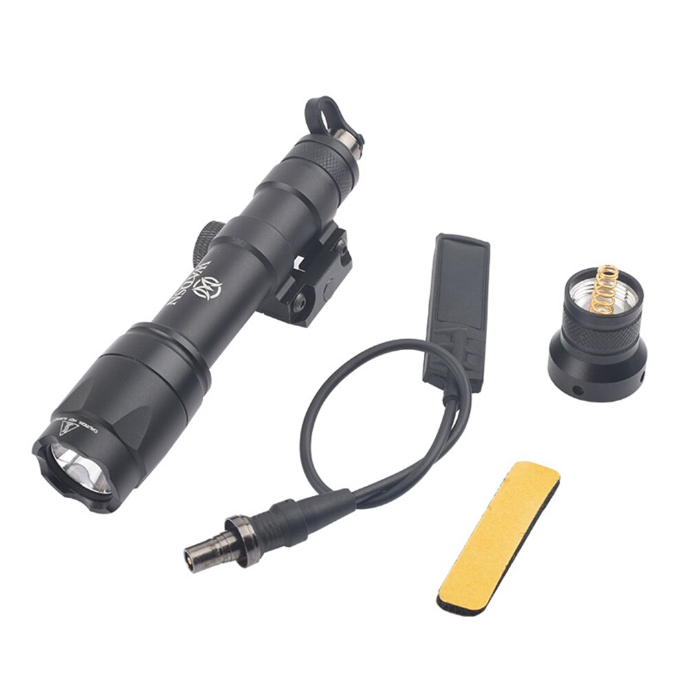 WADSN Tactical DBAL-A2 Red Green BlueI R Laser Sight Flashlight with Strobe Airsoft 340 Lumen M600C Scout Light Dual Tape Switch - Image 4