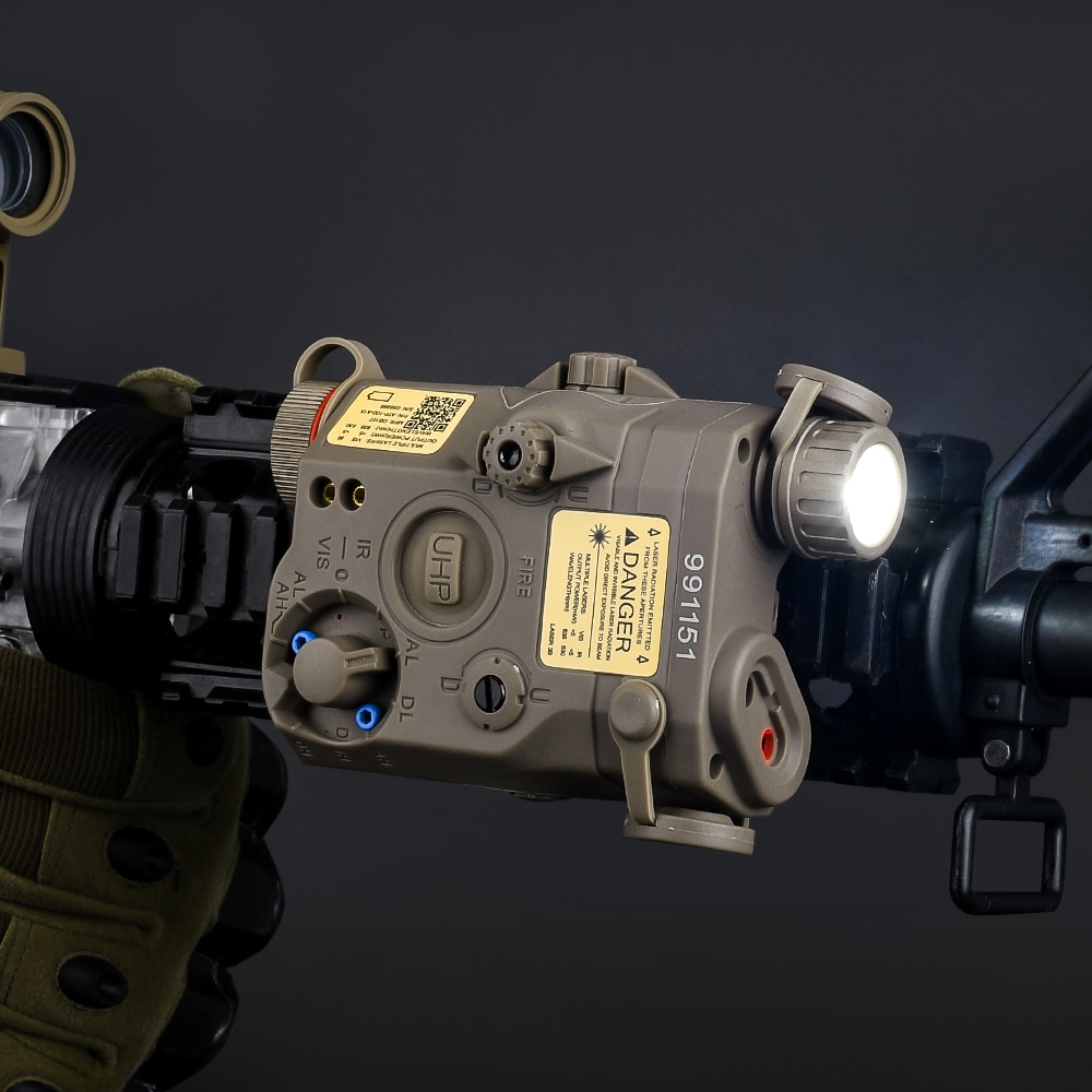 WADSN Tactical LA5C UHP PEQ15 Red Dot IR Laser Sight White Light Strobe Hunting PEQ Airsoft LA5-C Lazer Weapon light High Power - Image 2