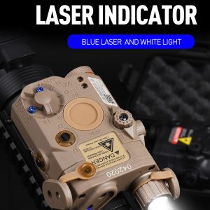 WADSN Tactical PEQ15 LA5C IR Laser Sight Blue Green Red Dot