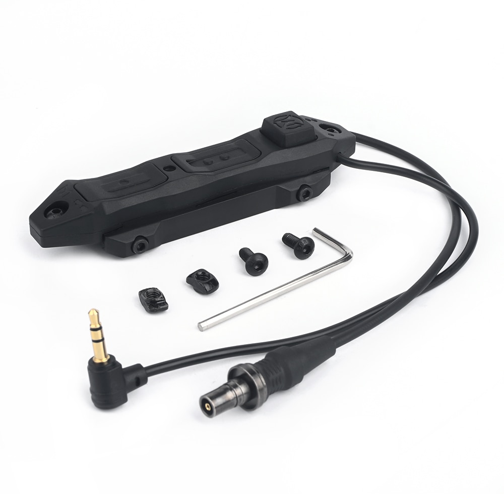 WADSN Tactical Upgrade Dual Function Tape Switch 3.5mm For Airsoft SF Flashlight & Sotac DBAL A2 PEQ Fit Keymod M-lok Picatinny - Image 4