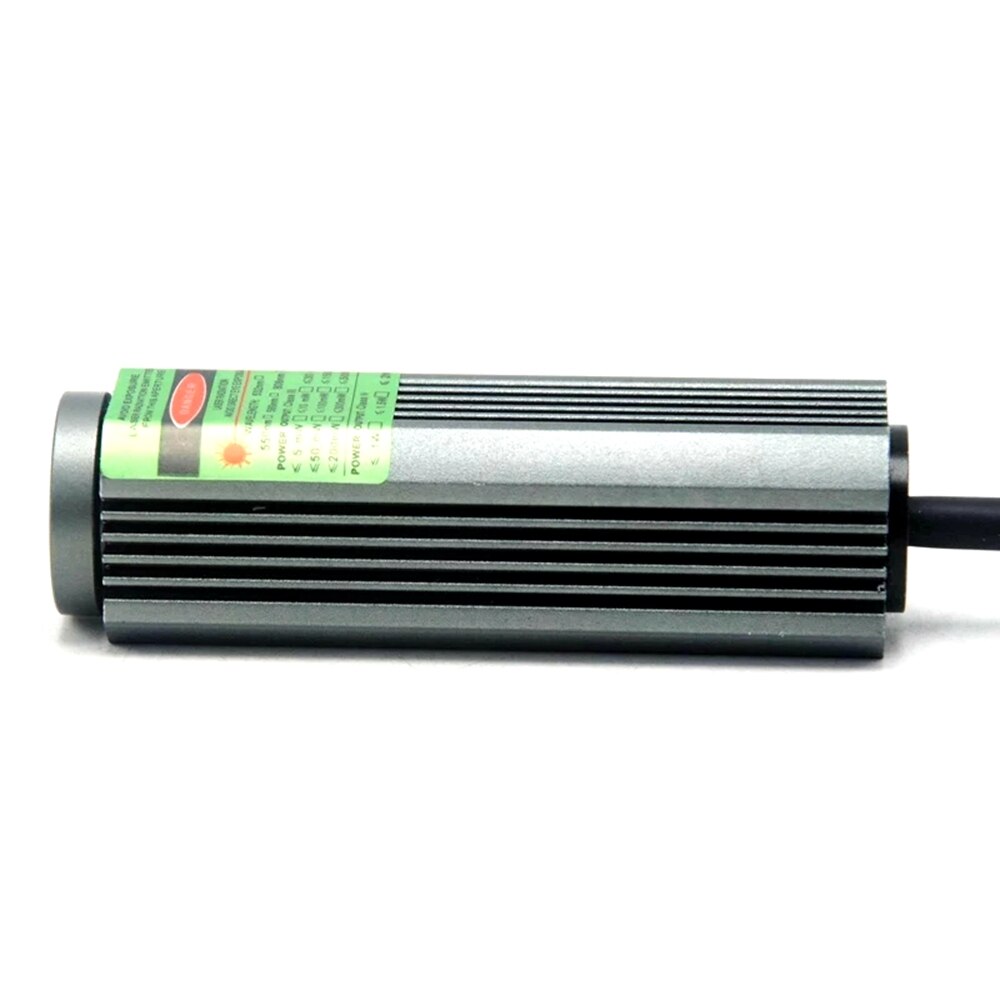 Waterproof DC5V 532nm 50mW Green Lights Laser Diode Module Powerful Lazer Line Beam w/ Glass Lens 25x75mm - Image 3