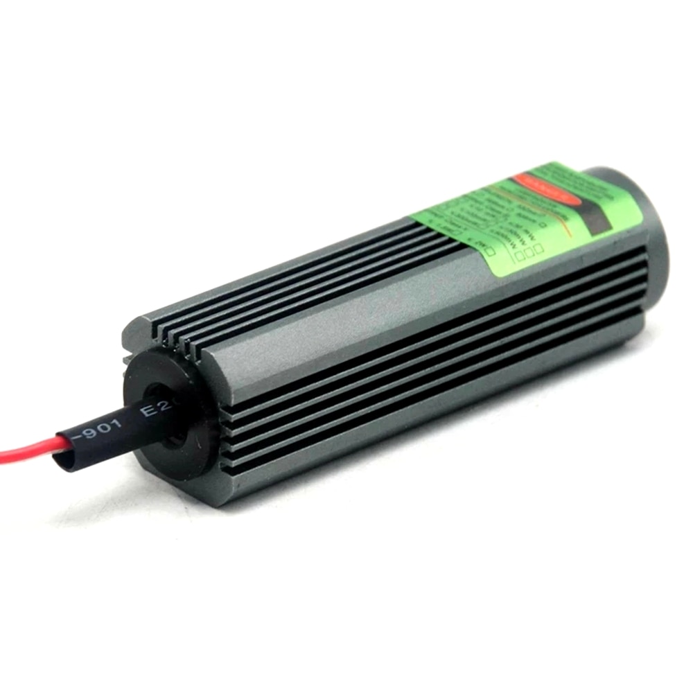 Waterproof DC5V 532nm 50mW Green Lights Laser Diode Module Powerful Lazer Line Beam w/ Glass Lens 25x75mm - Image 4