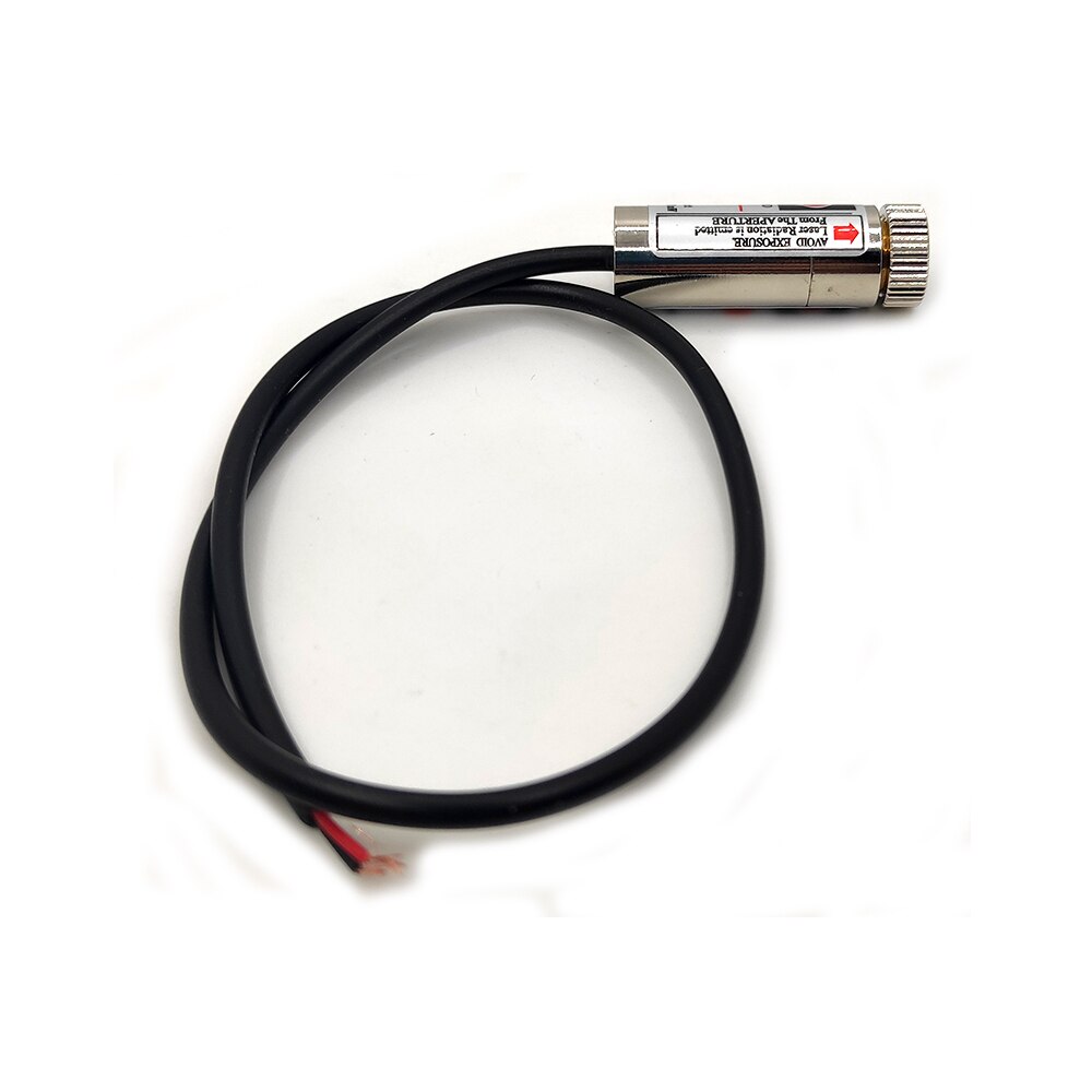 With Shielded Wire Adjustable Focusable 650nm 5mW 12x35mm 3-5V Red DOT / Line / Cross Laser Module Industrial 12mm LED LD Module - Image 5