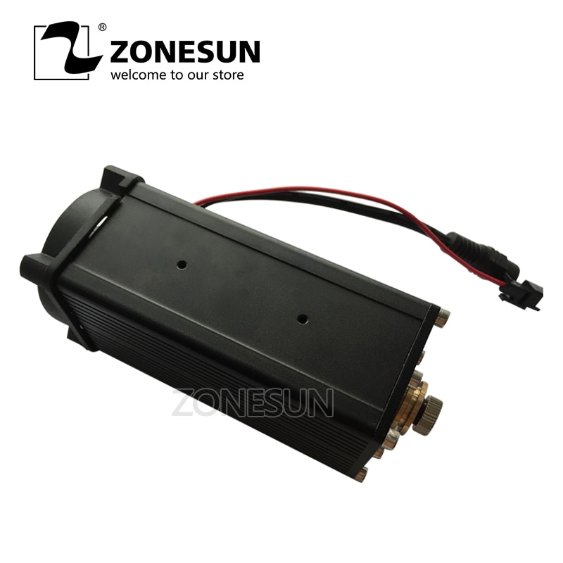 ZONESUN 7w 7000mw High-power DIY Laser Engraving Laser Module Blue Light 450nm Laser Head For Laser Machine