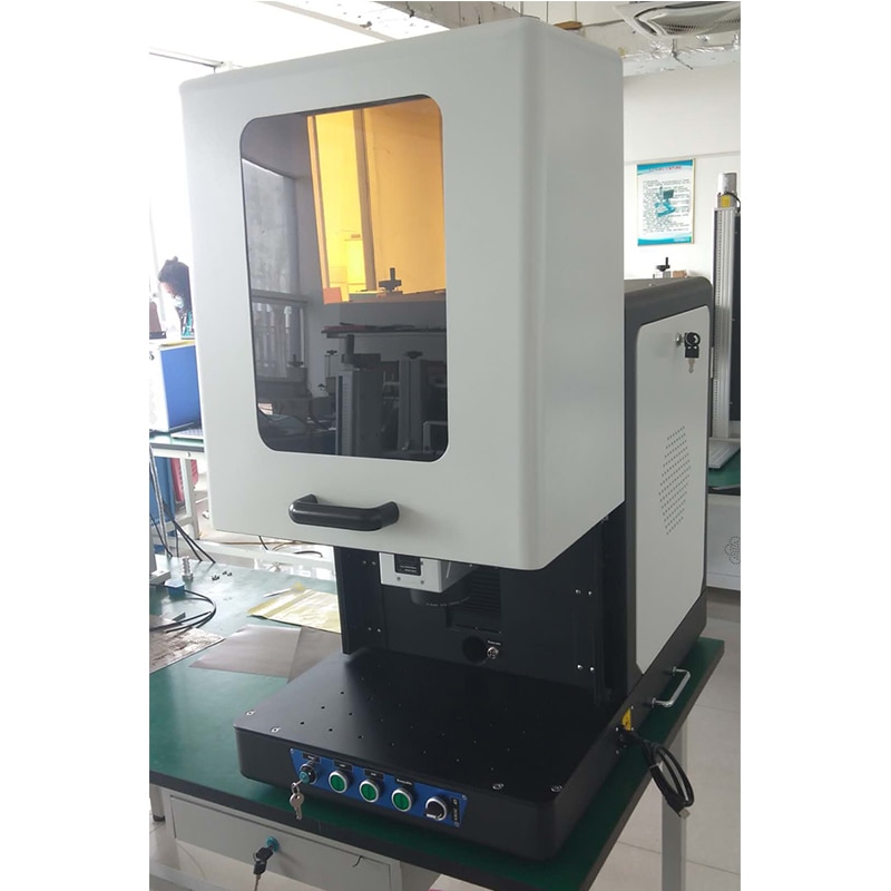 china cheap 20w 30w 50w enclosed 3d fiber laser marking machine laser printer marking machine price in india - Image 3
