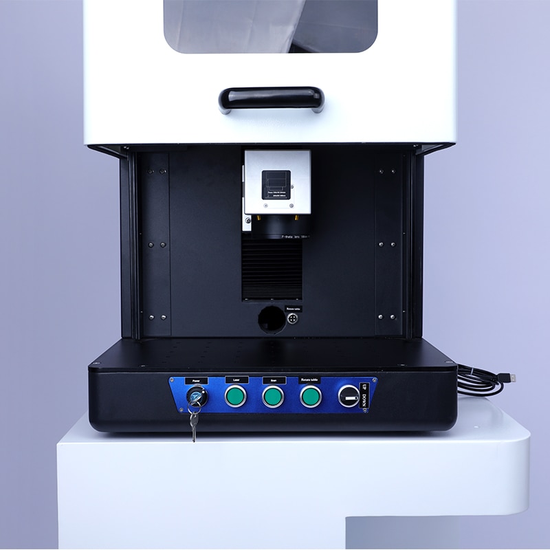 china cheap 20w 30w 50w enclosed 3d fiber laser marking machine laser printer marking machine price in india - Image 4