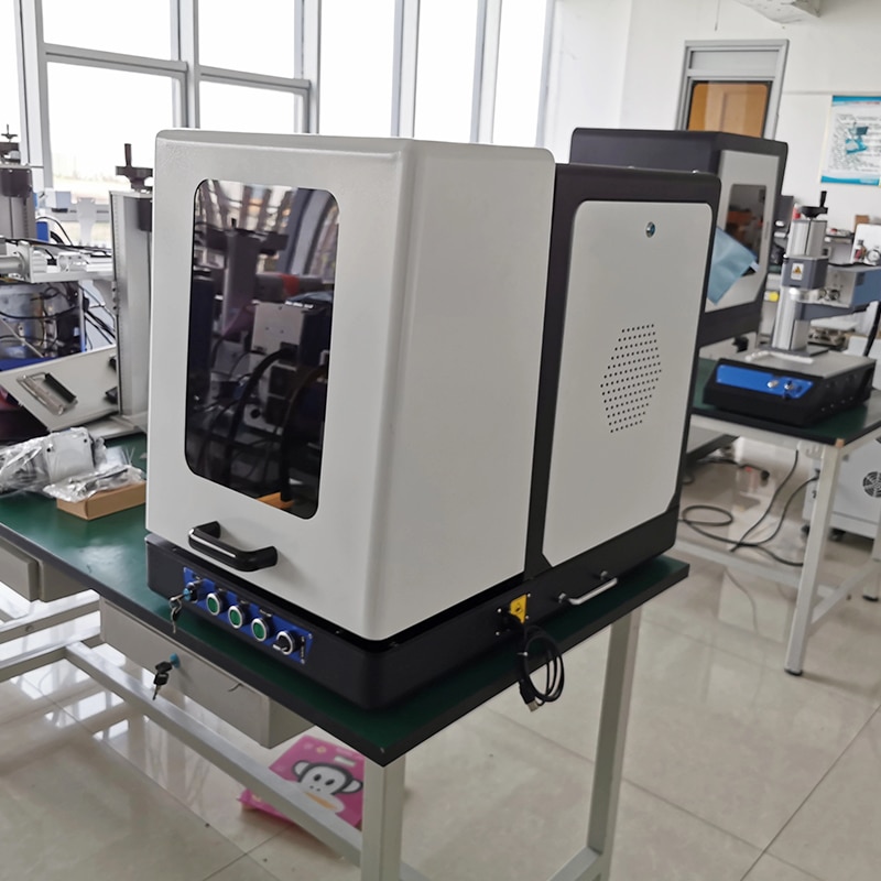 china cheap 20w 30w 50w enclosed 3d fiber laser marking machine laser printer marking machine price in india - Image 5