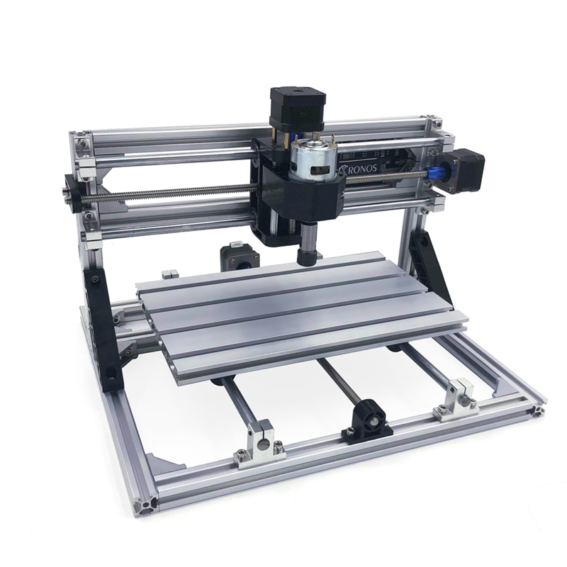 cnc laser 3018pro desktop mini disassembled engraving machine pcb milling machine wood carving machine with 15w laser head kit - Image 2