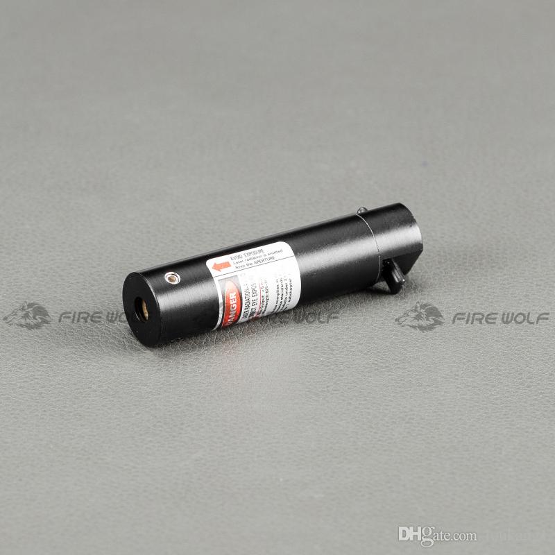 fire wolf Tactical Red Dot Mini Red Laser Sight With Tail Switch Scope Hunting Optics Mini Red Dot Laser Sight - Image 2