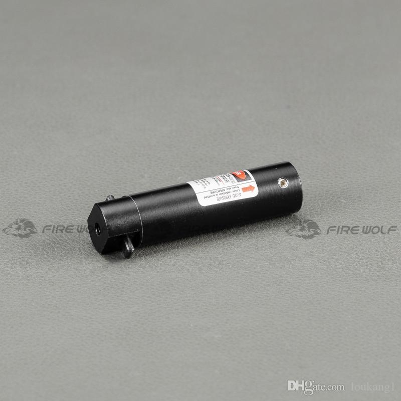 fire wolf Tactical Red Dot Mini Red Laser Sight With Tail Switch Scope Hunting Optics Mini Red Dot Laser Sight - Image 3