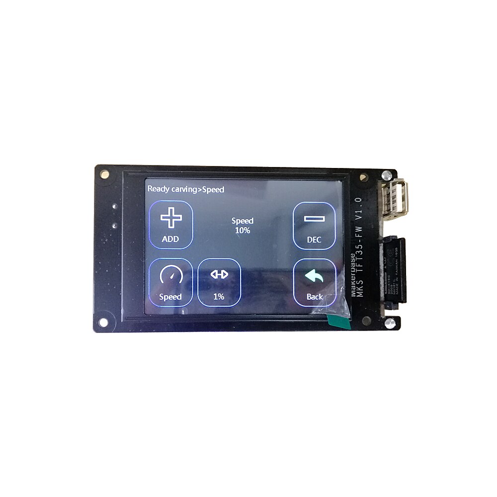 home CNC laser machine controller kit upgrade parts GRBL OFFLINE monitor MKS TFT35 LCD display GRBL1.1 touch screen WIFI module - Image 5