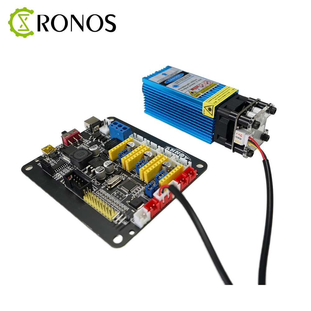 laser module 2.5W/3.5W.5.5W 450nm 33mm Adjust Focus Blue Laser Engraving And Cutting TTL/PWM Control Laser Tube Diode Glasses - Image 2