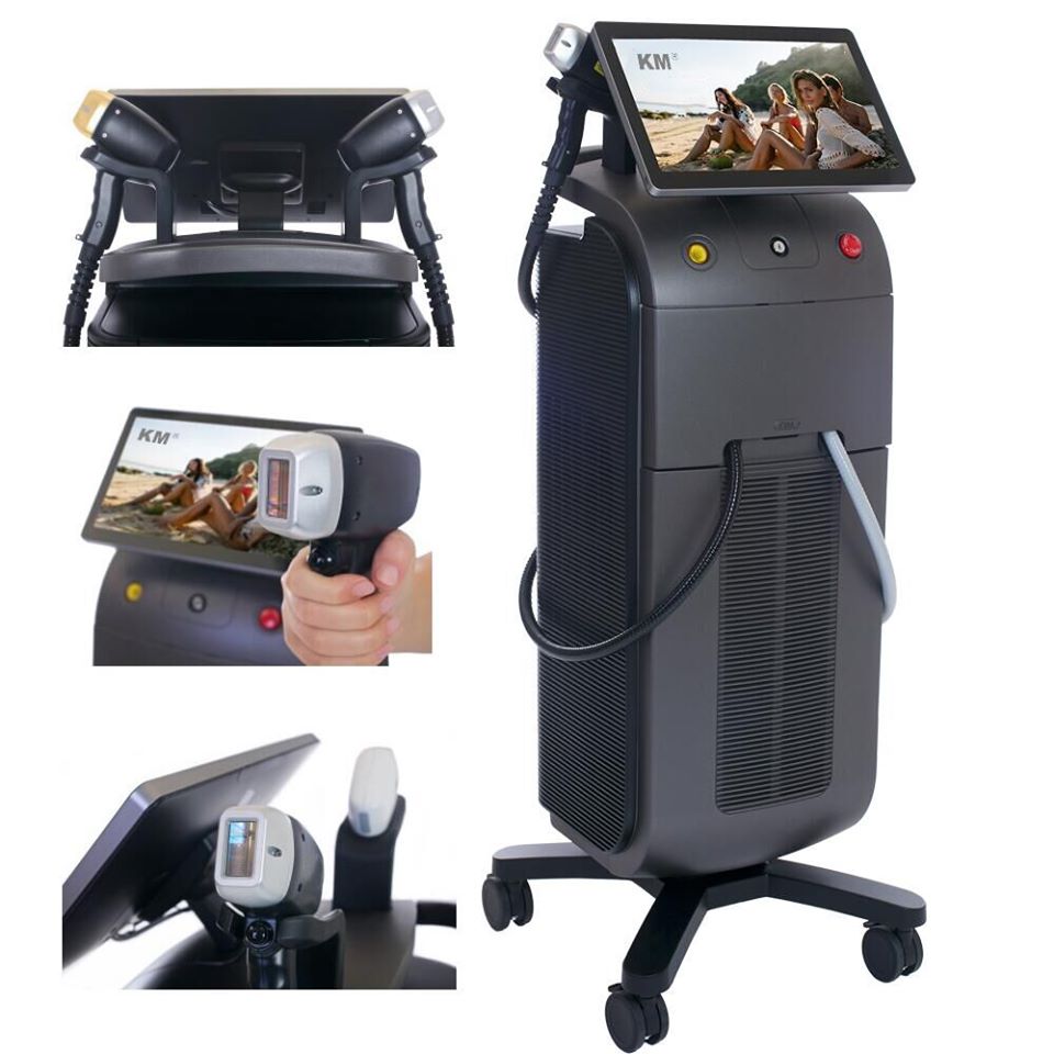 professional big thin screen titanium ice 808nm laser diode depilacion 755 808 1064 nm triple wave 1200w 1600w - Image 2