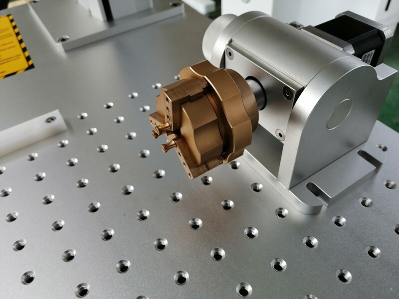 rotary axis included fiber laser marking machine metal laser engraving 50W hotest model - Image 5