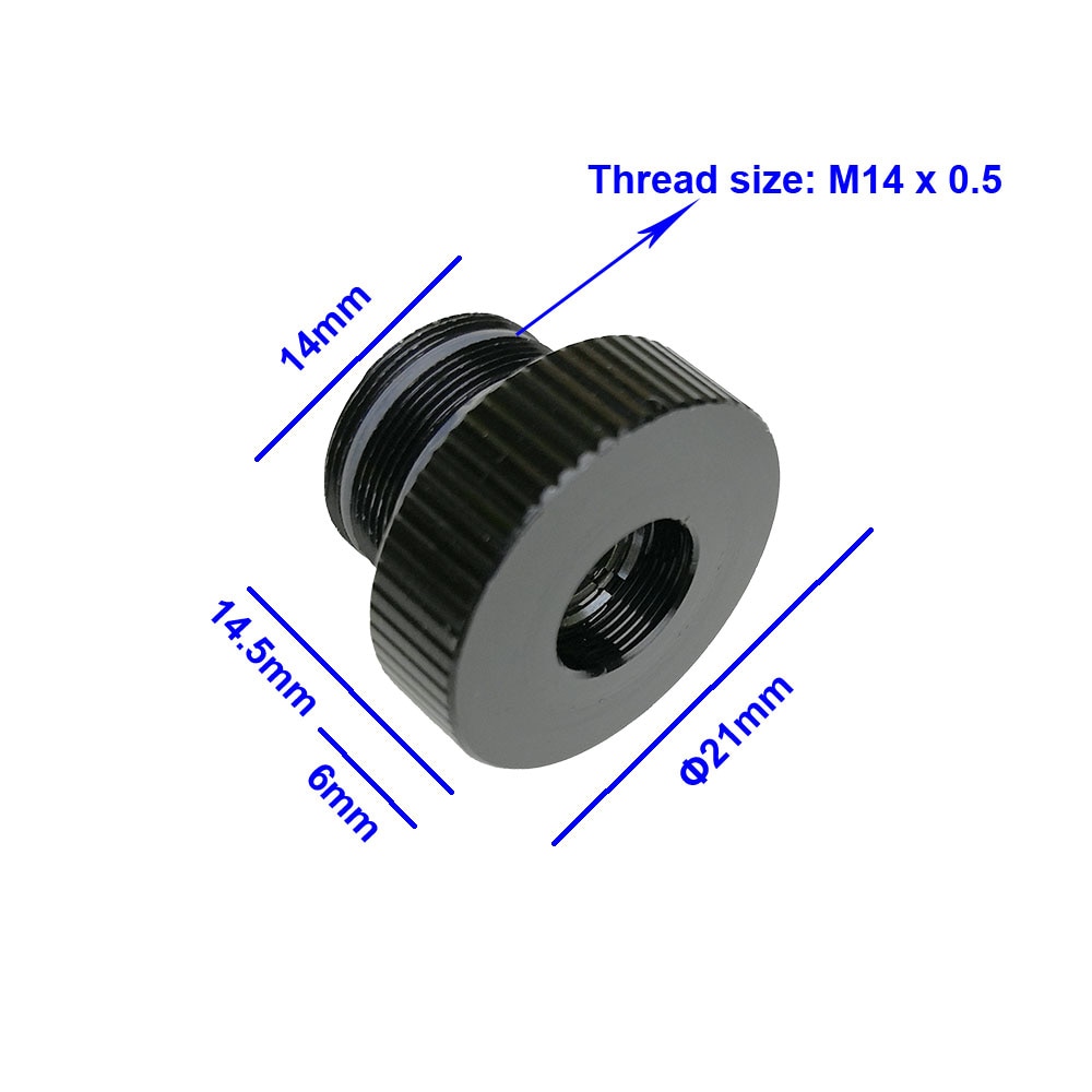 tgleiser M14*0.5 focusing laser lens for 450nm 5w 10w 15w laser module diode head