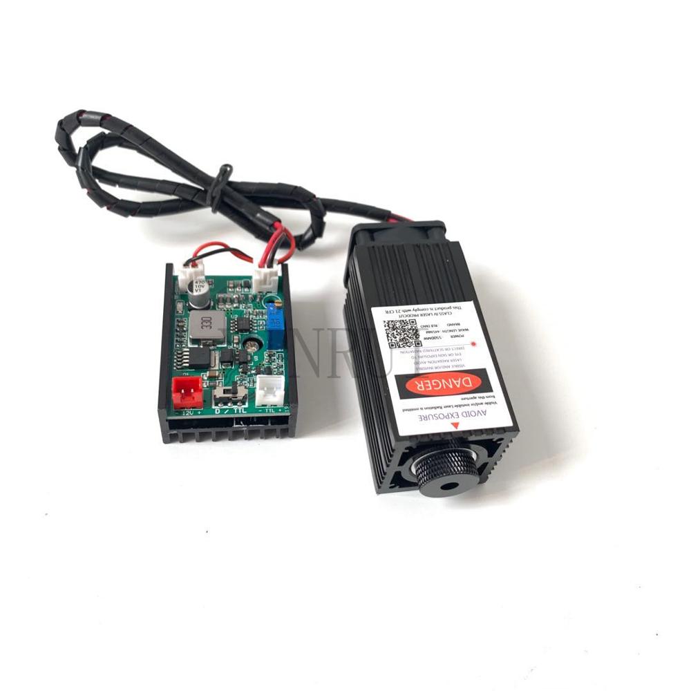 upgraded 5.5w laser module 445NM focusing blue cnc engraving and cutting TTL 5500mw laser tube - Image 3