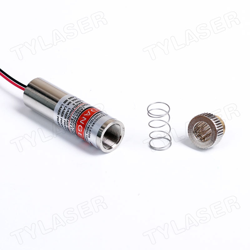 12mm 650nm 5mW 10mW Red Cross Line Laser Module Focusable Industrial Class IIIA