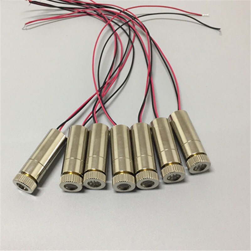 12mm 650nm 5mW Red DOE Laser Module Focusable Industrial
