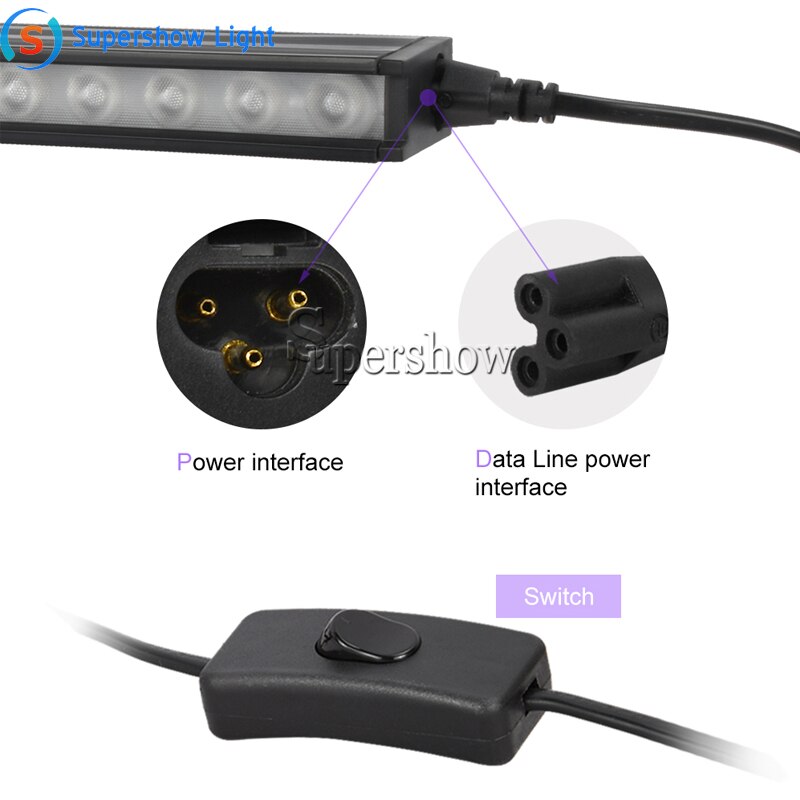 20 LED Disco UV Violet Black Lights DJ 10W Par Lamp UV For Party Christmas Bar Lamp Laser Stage Wall Washer Spot Light Backlight - Image 3