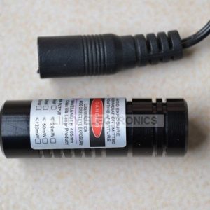 200mW 405nm Focusable Violet/Blue Laser DOT Module w/AC Adapter