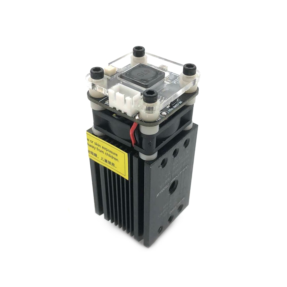 2500mW 445nm Laser Module Laser Cutter Head, CNC Laser Cutting Engraver Part, 2.5W Focusing TTL PWM Laser for CNC Router - Image 3