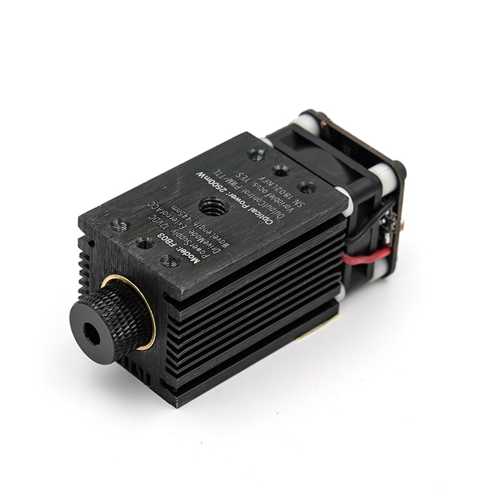 2500mW 445nm Laser Module Laser Cutter Head, CNC Laser Cutting Engraver Part, 2.5W Focusing TTL PWM Laser for CNC Router - Image 5