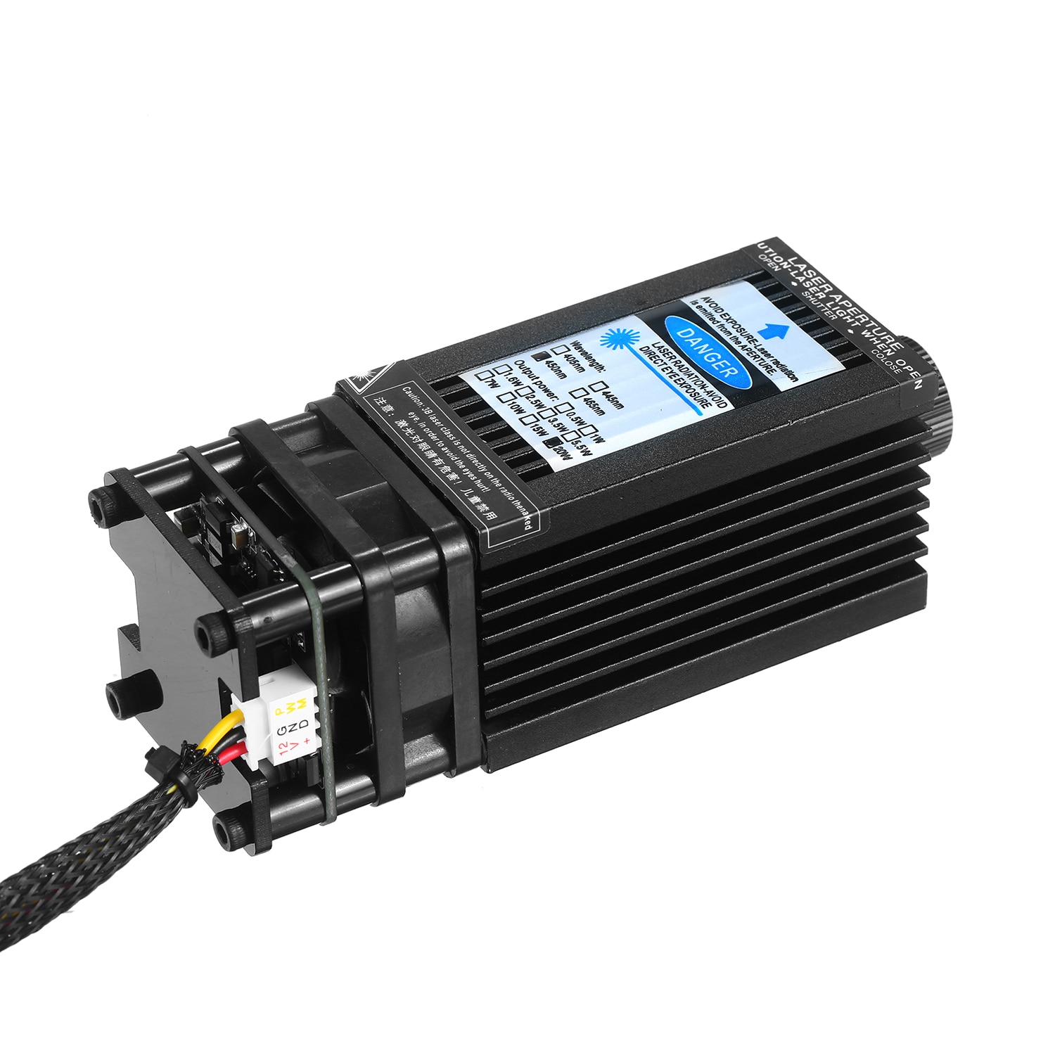 30W/40W/10W Laser Module CNC Laser Head 450nm Blue Lase for Laser Engraving Machine Wood Marking Cutting Tool - Image 2