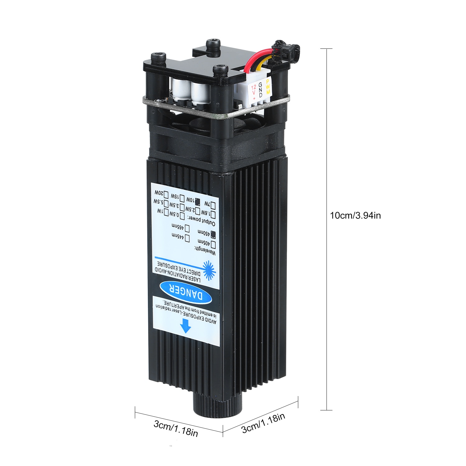 30W/40W/10W Laser Module CNC Laser Head 450nm Blue Lase for Laser Engraving Machine Wood Marking Cutting Tool - Image 5