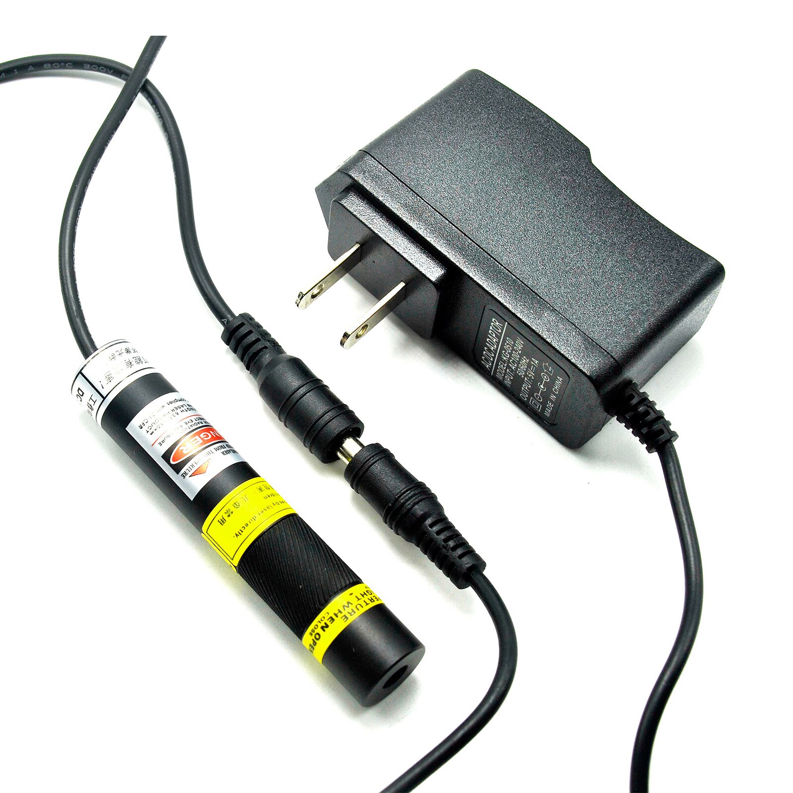 405nm 20mw 16x88mm Blue/Violet Focus Dot/Line/Cross Laser Diode Module w/Adapter Holder - Image 5