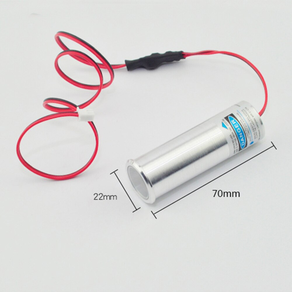 405nm 250mW 22x70mm 2270 Violet/Blue Purple Fat Beam KTV Bar Escape Room Laser Module Wine Display Stand Decorative Show Light