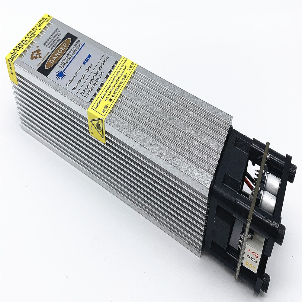 40W laser head, high transmittance, ultra-fast engraving of stainless steel and oxidized metal, blue laser module - Image 2