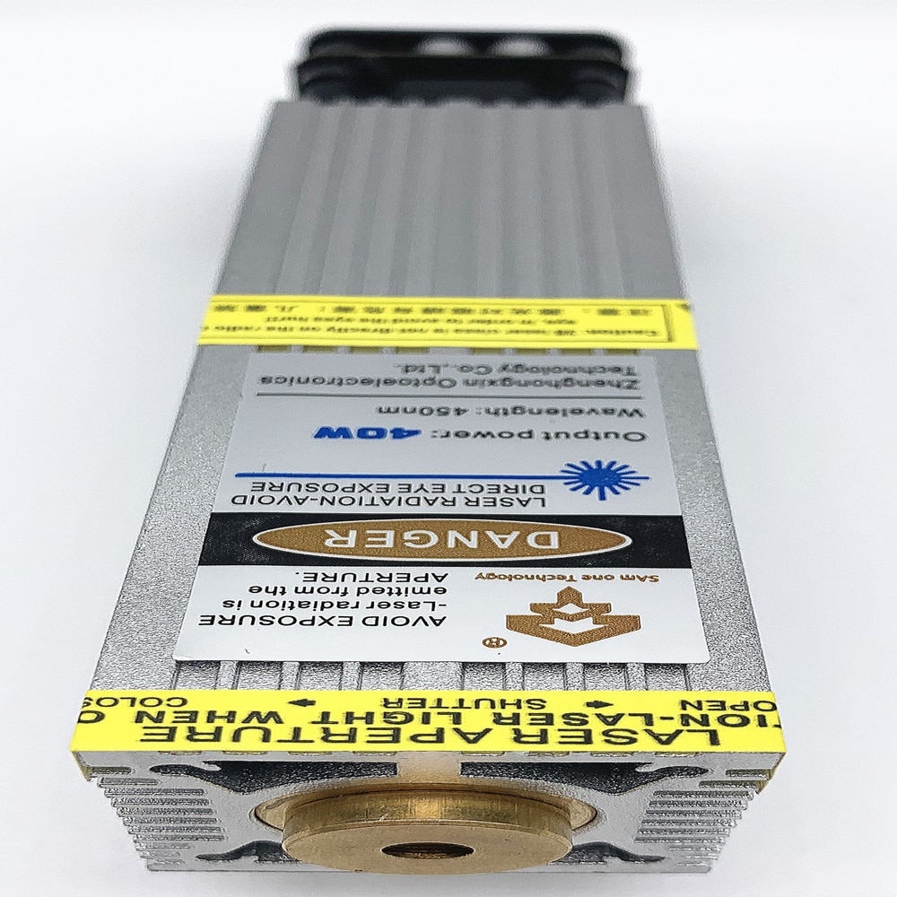 40W laser head, high transmittance, ultra-fast engraving of stainless steel and oxidized metal, blue laser module - Image 5