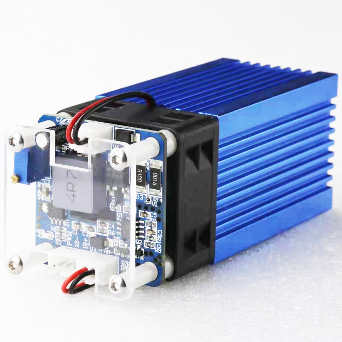 450nm 30W-Standard Version ,Focal Adjustable, High Power Blue Laser Engraving Module with TTL/PWM Modulation - Image 2