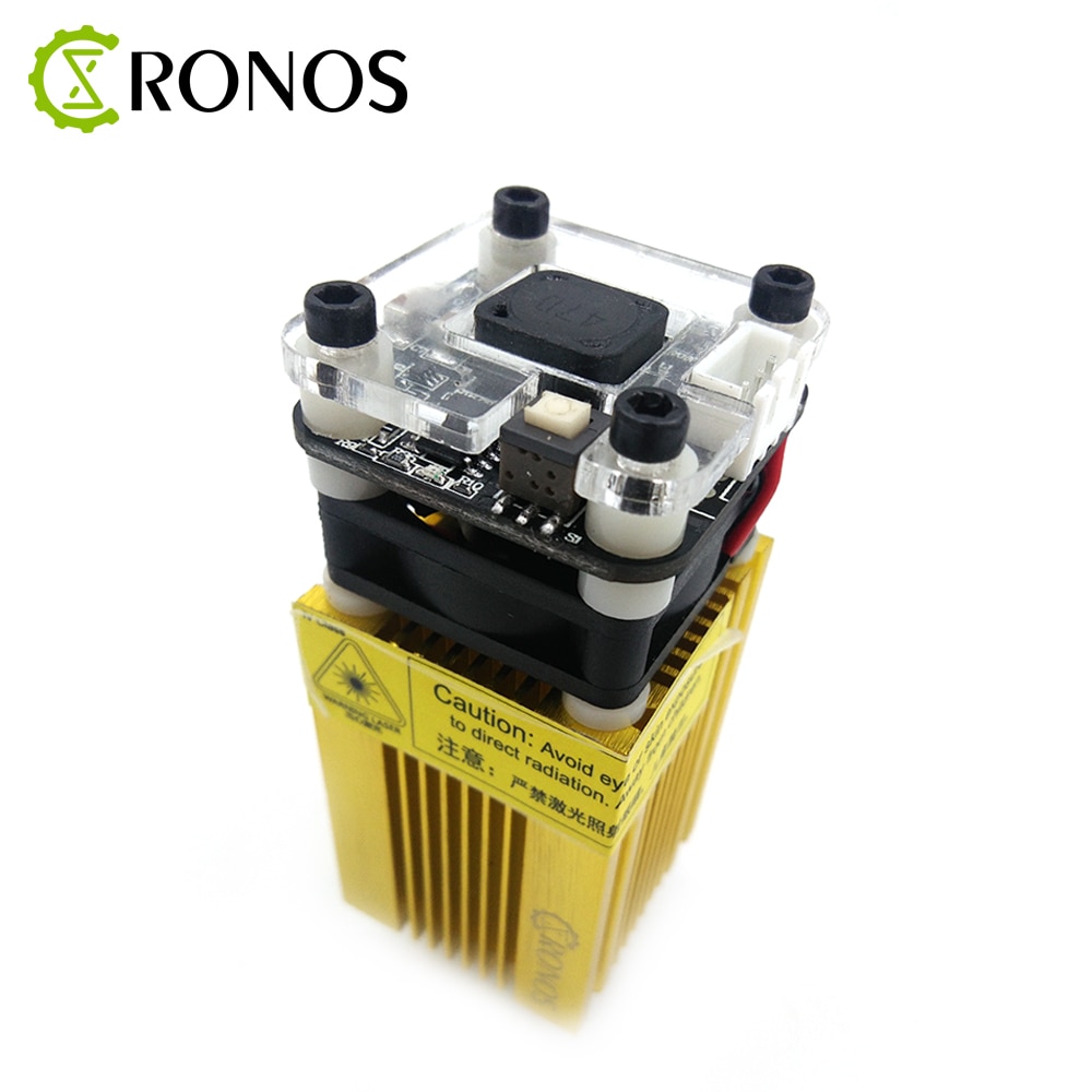 500mW 405nm 3P Gold laser 12V Blue Laser Module ,With TTL/PWM,0.5W Can Control Laser Power And Adjust Focus