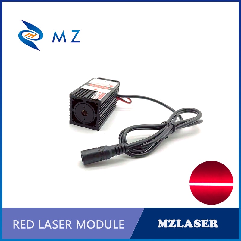 638nm with Thin Beam 300mw 500mw 1w Red Line Laser Module For Room Escape/ Maze props/ Bar Dance Lamp