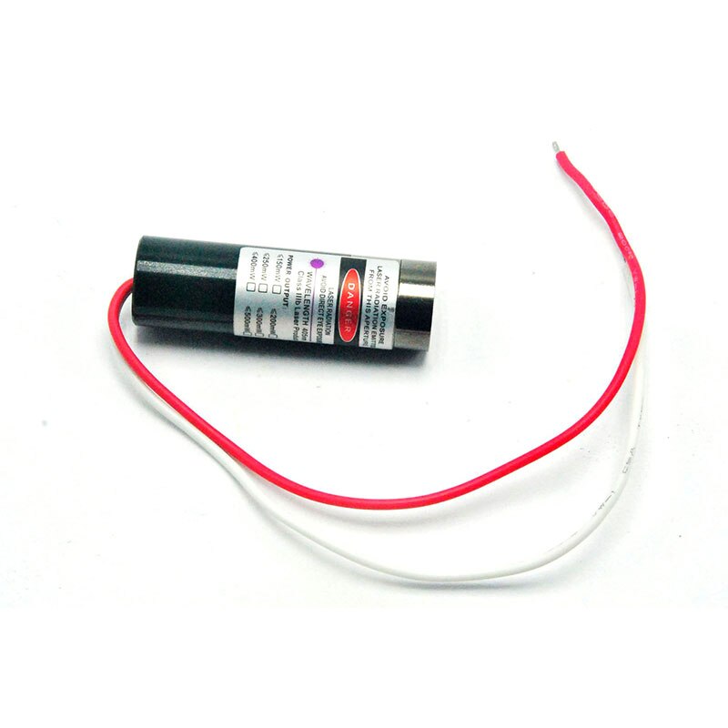 Dot/Line/Cross Focusable 20mw 405nm Violet Blue Laser Module - Image 2