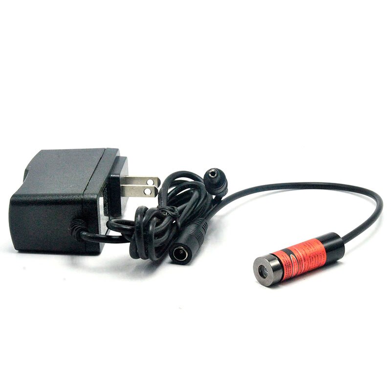 Dot/Line/Cross Focusable 50mw 650nm Violet Blue Laser Module w 2-axis Holder & Adapter - Image 4