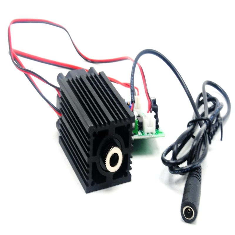 Focusable 405nm 100mw Violet/Purple Blue Laser Line Module w 12V AC Adapter - Image 2