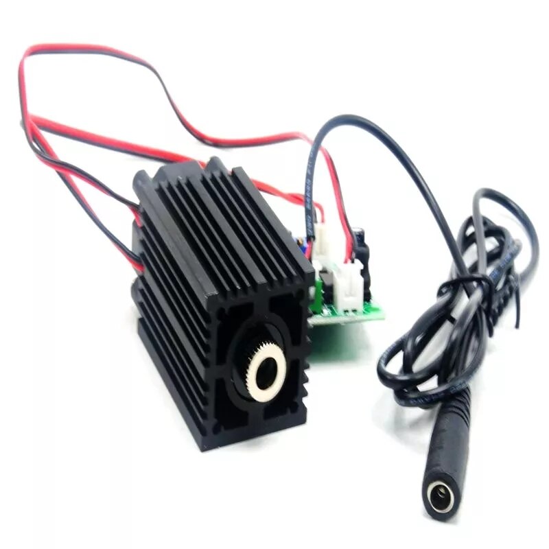 Focusable 405nm 100mw Violet/Purple Blue Laser Line Module w 12V AC Adapter - Image 3
