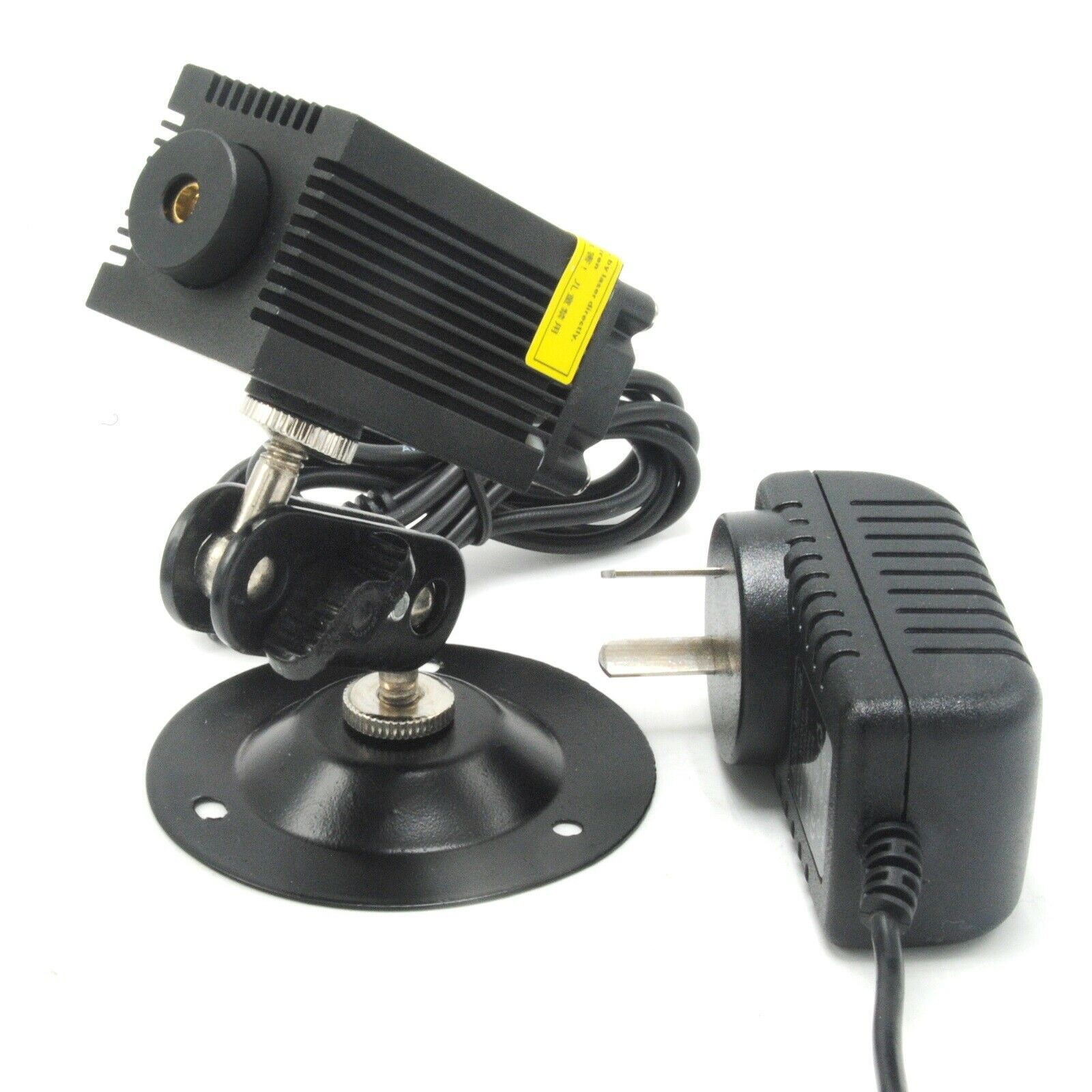 Focusable 405nm 500mW Violet/BLue Dot Laser Engraving Module Carve Wood 12V Adapter Holder - Image 2