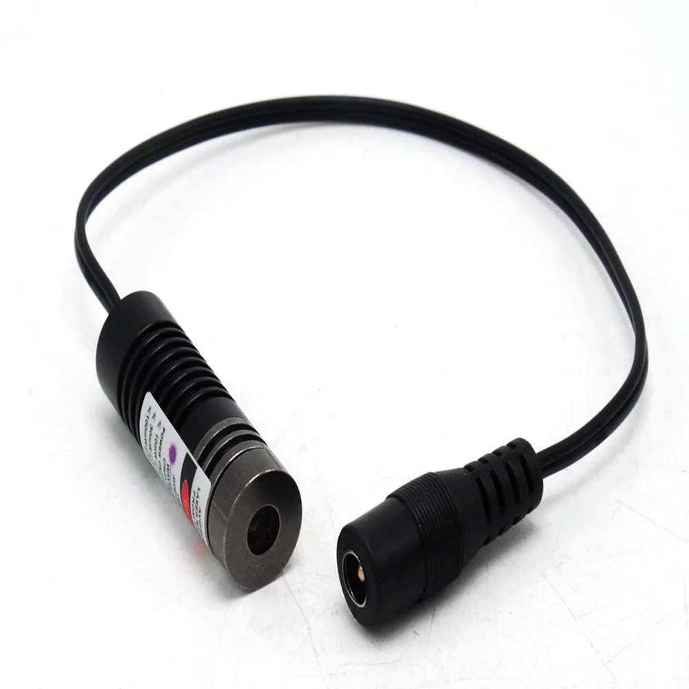 Focusable 405nm 50mw Violet Blue Laser Diode Module 14.5x45mm Point Laser 5V Power Adapter US/EU/UK - Image 3