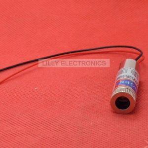 Focusable Adjustable 20mw 405nm Violet/Blue Laser Dot Module