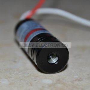 Industrial 100mW 405nm Focusable Violet/Blue Laser DOT Module 14.5*45mm