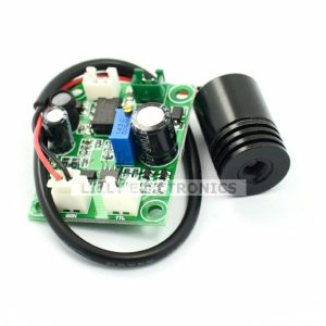 Industrial 12V 100mw 405nm Blue/Violet Light Laser Module w/TTL 18x25mm