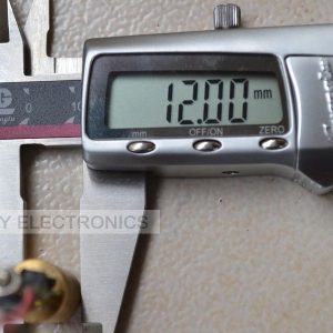 Industrial 20mW 405nm Violet/Blue Laser DOT Module 12*34mm with wire lead