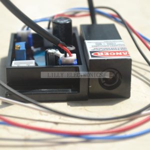 Industrial 50mW 405nm Purple/Violet Laser Dot Module 12V w/ TTL