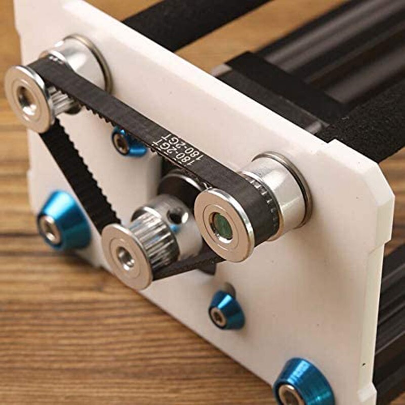 Laser Master 2, Laser Engraver Y-axis Rotary Roller Engraving Module for Engraving Cylindrical Objects Cans - Black - Image 3