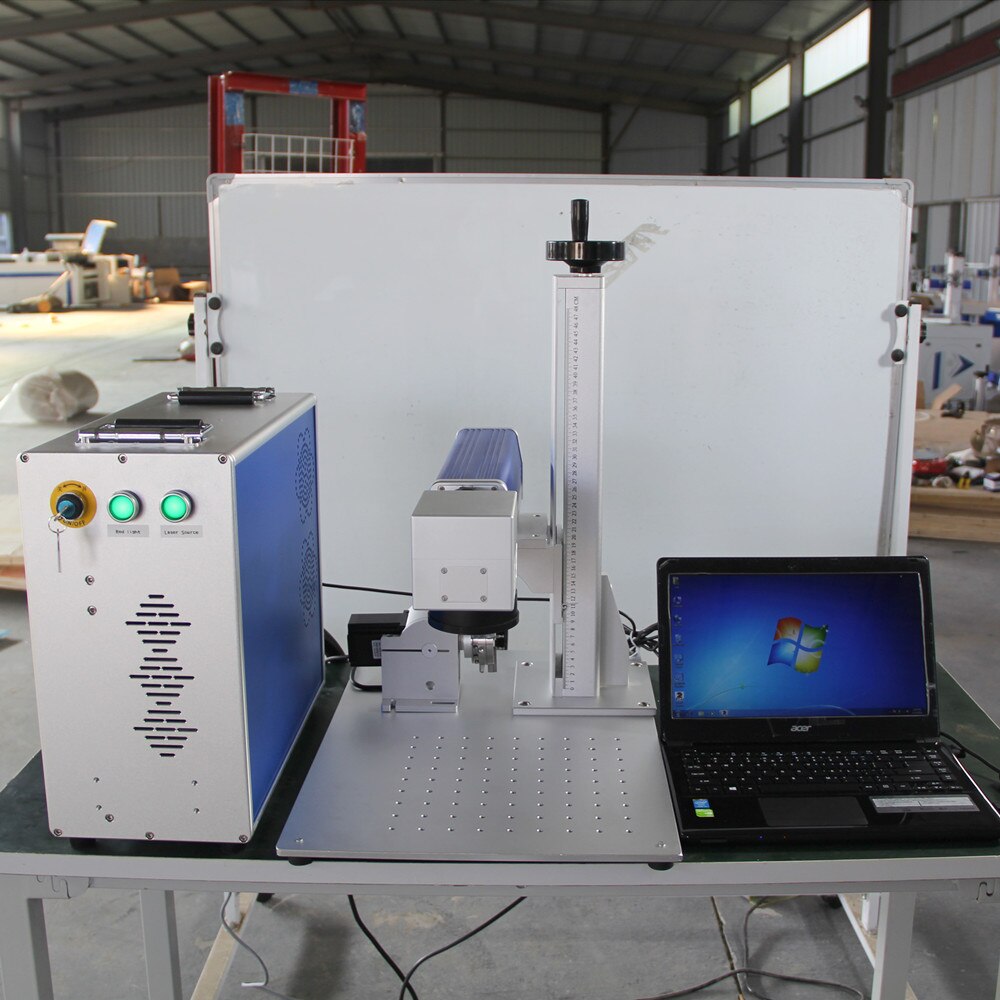 Most Popular New Raycus Fiber 20w 30w 50w Fiber Laser Marking Machine Mini Laser Engraving Machine For Metal/Steel