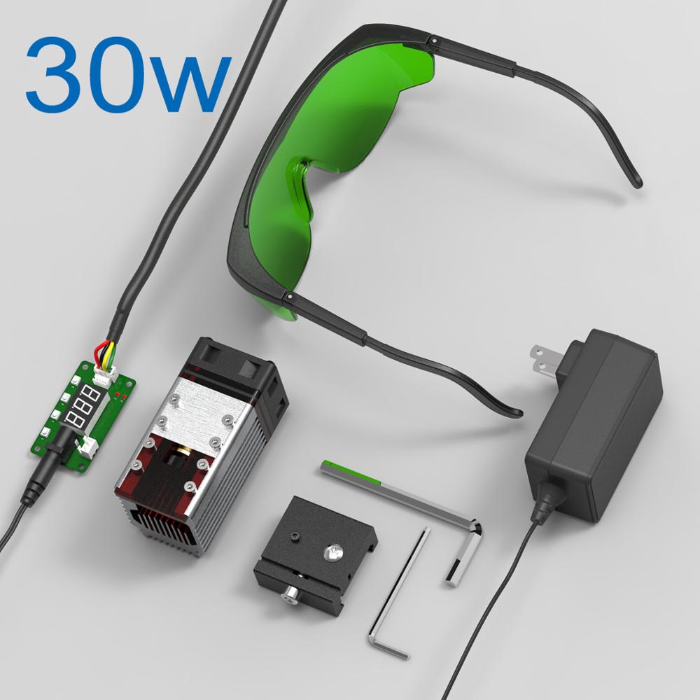 NEJE 30/40w Laser CNC Engraver Focusing Laser Module Laser Engraver Cutter TTL Module Set CW Laser Tube PWM Tester DIY Cutting - Image 2