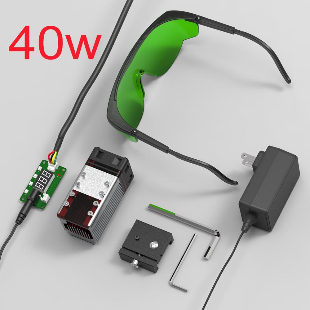 NEJE 30/40w Laser CNC Engraver Focusing Laser Module Laser Engraver Cutter TTL Module Set CW Laser Tube PWM Tester DIY Cutting - Image 4